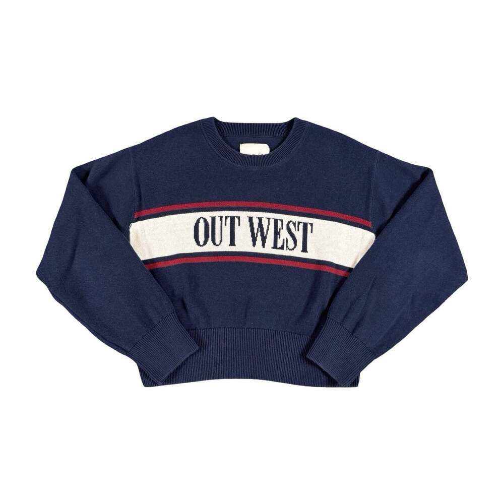 Aerie Out West Thick Knit Sweater Size Small
